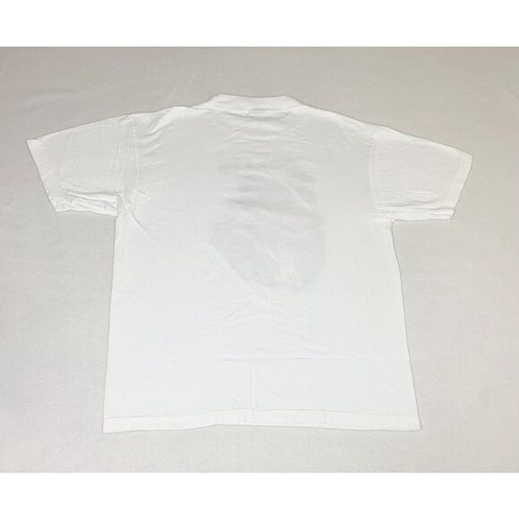 Vintage Border Collie Dog T-shirt White Big Face Art - Picture 3 of 8